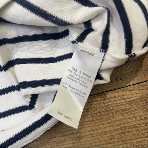Rag & Bone Striped Tee - Picture 4 of 4
